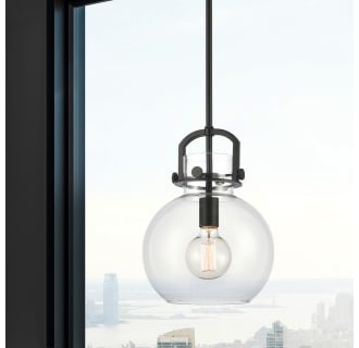 A thumbnail of the Innovations Lighting 410-1SM-15-10 Newton Sphere Pendant Alternate Image