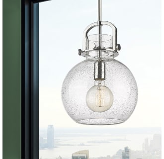 A thumbnail of the Innovations Lighting 410-1SM-15-10 Newton Sphere Pendant Alternate Image