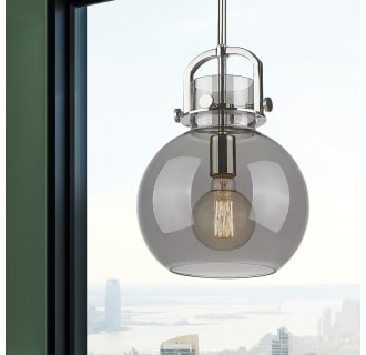 A thumbnail of the Innovations Lighting 410-1SM-15-10 Newton Sphere Pendant Alternate Image