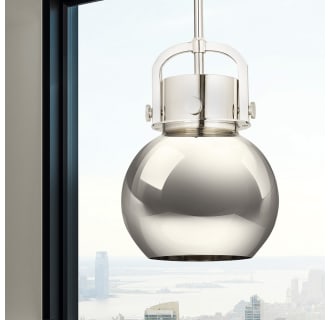 A thumbnail of the Innovations Lighting 410-1SS-12-8 Newton Sphere Pendant Alternate Image
