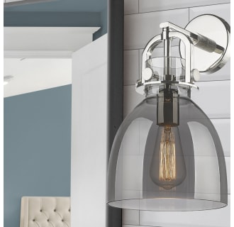 A thumbnail of the Innovations Lighting 410-1W-15-8 Newton Bell Sconce Alternate Image