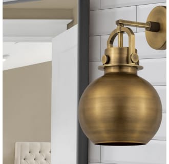 A thumbnail of the Innovations Lighting 410-1W-5-8 Newton Sphere Sconce Alternate Image