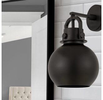 A thumbnail of the Innovations Lighting 410-1W-5-8 Newton Sphere Sconce Alternate Image