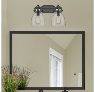 A thumbnail of the Innovations Lighting 410-2W-12-17 Newton Bell Vanity Alternate Image