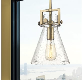 A thumbnail of the Innovations Lighting 411-1SS-11-8 Newton Cone Pendant Alternate Image