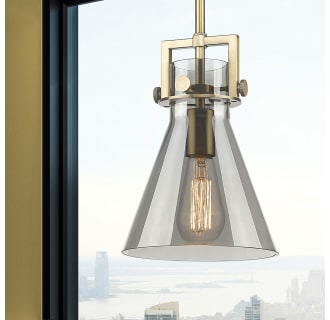 A thumbnail of the Innovations Lighting 411-1SS-11-8 Newton Cone Pendant Alternate Image