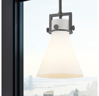 A thumbnail of the Innovations Lighting 411-1SS-11-8 Newton Cone Pendant Alternate Image