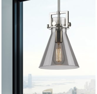 A thumbnail of the Innovations Lighting 411-1SS-11-8 Newton Cone Pendant Alternate Image