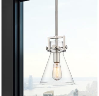 A thumbnail of the Innovations Lighting 411-1SS-11-8 Newton Cone Pendant Alternate Image