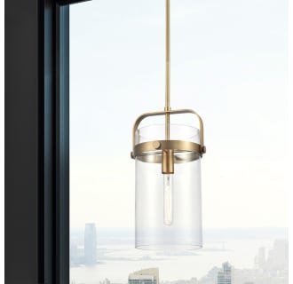 A thumbnail of the Innovations Lighting 413-1SM-17-9 Pilaster Pendant Alternate Image