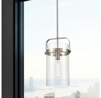 A thumbnail of the Innovations Lighting 413-1SM-17-9 Pilaster Pendant Alternate Image