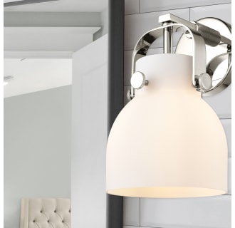 A thumbnail of the Innovations Lighting 423-1W-10-7 Pilaster II Bell Sconce Alternate Image