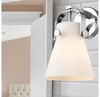A thumbnail of the Innovations Lighting 423-1W-10-7 Pilaster II Cone Sconce Alternate Image