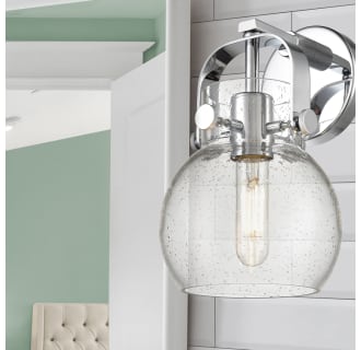 A thumbnail of the Innovations Lighting 423-1W-10-7 Pilaster II Sphere Sconce Alternate Image