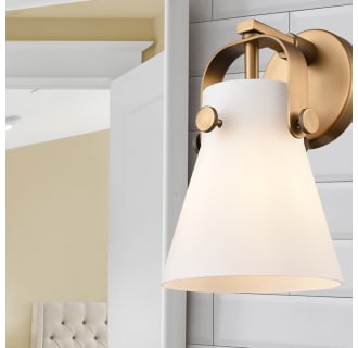 A thumbnail of the Innovations Lighting 423-1W-5-7 Pilaster II Cone Sconce Alternate Image