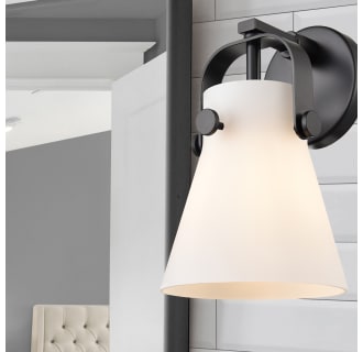 A thumbnail of the Innovations Lighting 423-1W-5-7 Pilaster II Cone Sconce Alternate Image