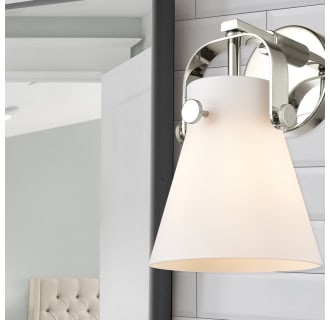 A thumbnail of the Innovations Lighting 423-1W-5-7 Pilaster II Cone Sconce Alternate Image