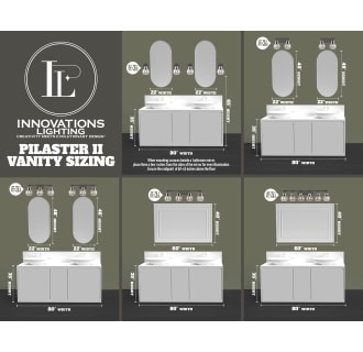 A thumbnail of the Innovations Lighting 423-6W-10-46 Pilaster II Bell Vanity Alternate Image