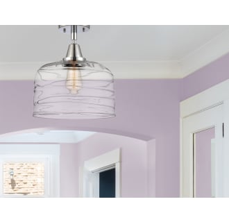 A thumbnail of the Innovations Lighting 447-1C-13-12-L Bell Semi-Flush Alternate Image