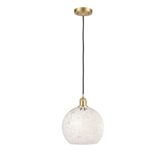 A thumbnail of the Innovations Lighting 516-1P-12-10 White Mouchette Pendant Alternate Image