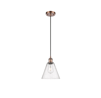 A thumbnail of the Innovations Lighting 516-1P-12-8 Berkshire Pendant Alternate image