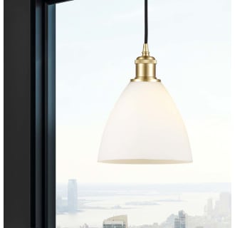 A thumbnail of the Innovations Lighting 516-1P-12-8 Bristol Pendant Alternate Image