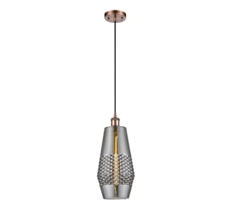 A thumbnail of the Innovations Lighting 516-1P-17-7 Windham Pendant Alternate image