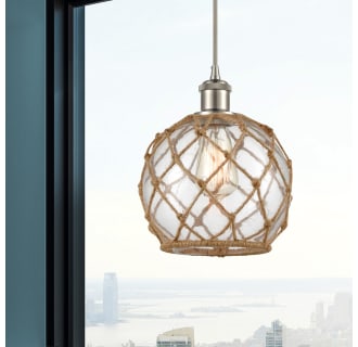 A thumbnail of the Innovations Lighting 516-1P Farmhouse Rope Alternate Image