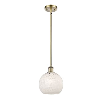 A thumbnail of the Innovations Lighting 516-1S-10-8 White Mouchette Pendant Alternate Image