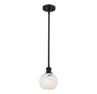 A thumbnail of the Innovations Lighting 516-1S-8-6 White Mouchette Pendant Alternate Image