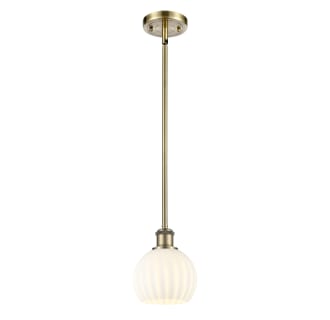 A thumbnail of the Innovations Lighting 516-1S-8-6 White Venetian Pendant Alternate Image