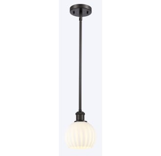 A thumbnail of the Innovations Lighting 516-1S-8-6 White Venetian Pendant Alternate Image