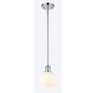 A thumbnail of the Innovations Lighting 516-1S-8-6 White Venetian Pendant Alternate Image