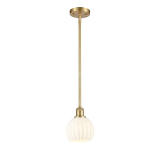 A thumbnail of the Innovations Lighting 516-1S-8-6 White Venetian Pendant Alternate Image