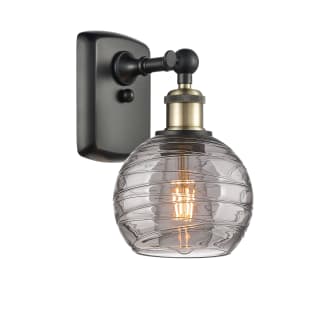 A thumbnail of the Innovations Lighting 516-1W-10-6 Athens Deco Swirl Sconce Alternate Image