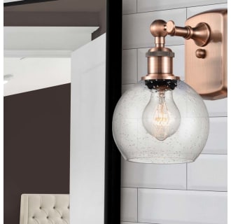 A thumbnail of the Innovations Lighting 516-1W-10-6 Athens Sconce Alternate Image