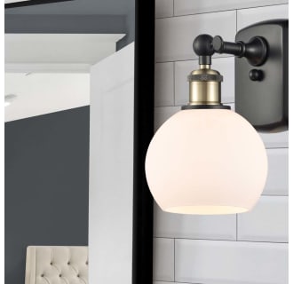 A thumbnail of the Innovations Lighting 516-1W-10-6 Athens Sconce Alternate Image