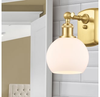 A thumbnail of the Innovations Lighting 516-1W-10-6 Athens Sconce Alternate Image