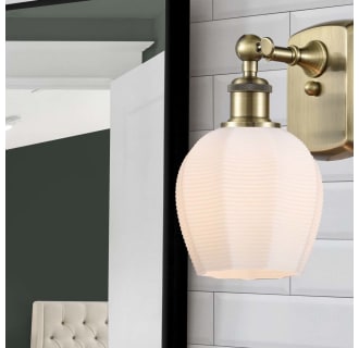 A thumbnail of the Innovations Lighting 516-1W-10-6 Norfolk Sconce Alternate Image