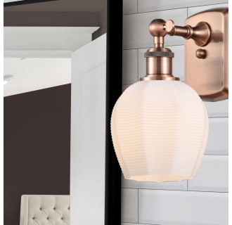 A thumbnail of the Innovations Lighting 516-1W-10-6 Norfolk Sconce Alternate Image