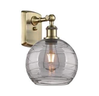 A thumbnail of the Innovations Lighting 516-1W-11-8 Athens Deco Swirl Sconce Alternate Image