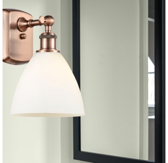 A thumbnail of the Innovations Lighting 516-1W-12-8 Bristol Sconce Alternate Image