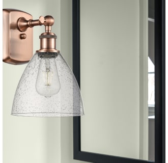 A thumbnail of the Innovations Lighting 516-1W-12-8 Bristol Sconce Alternate Image