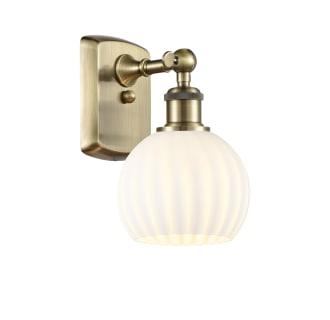 A thumbnail of the Innovations Lighting 516-1W-9-6 White Venetian Sconce Alternate Image