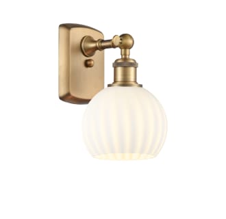 A thumbnail of the Innovations Lighting 516-1W-9-6 White Venetian Sconce Alternate Image