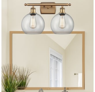 A thumbnail of the Innovations Lighting 516-2W-11-18 Athens Vanity Alternate Image