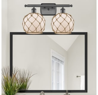 A thumbnail of the Innovations Lighting 516-2W Farmhouse Rope Alternate Image