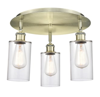 A thumbnail of the Innovations Lighting 516-3C-10-16 Clymer Flush Alternate Image