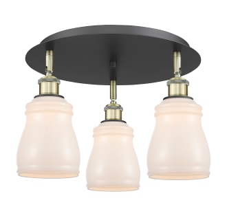 A thumbnail of the Innovations Lighting 516-3C-10-17 Ellery Flush Alternate Image