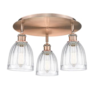 A thumbnail of the Innovations Lighting 516-3C-10-18 Brookfield Flush Alternate Image